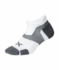 2XU - Vectr Cushion No-Show Socks - 2023 7 2XU - Vectr Cushion No-Show Socks - 2023 -Assos Sales Store UA5043e WHT GRY 00 28871.1652688707