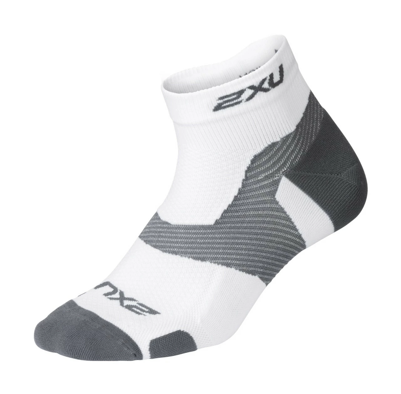 2XU - Vectr Cushion 1/4 Crew Socks - 2023 1 2XU - Vectr Cushion 1/4 Crew Socks - 2023