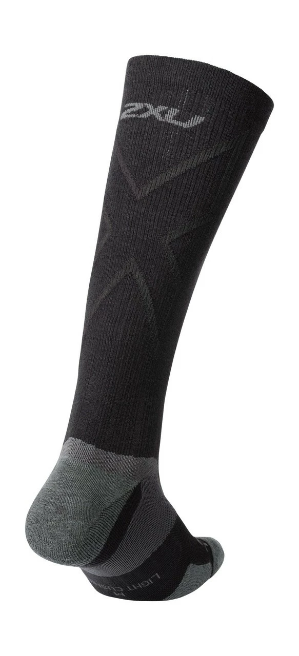 2XU - Vectr Merino Light Cusion Full Length Sock - 2023 2 2XU - Vectr Merino Light Cusion Full Length Sock - 2023 - Image 2