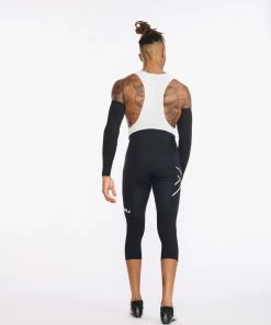 2XU - Aero Cycle Arm Warmers - Unisex - Black/White - 2023 24 2XU - Aero Cycle Arm Warmers - Unisex - Black/White - 2023 -Assos Sales Store UC6656a BLK WHT 08 61909.1645199799