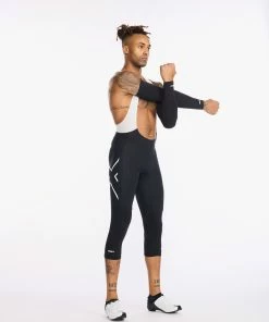 2XU - Aero Cycle Arm Warmers - Unisex - Black/White - 2023 27 2XU - Aero Cycle Arm Warmers - Unisex - Black/White - 2023 -Assos Sales Store UC6656a BLK WHT 10 83495.1645199799