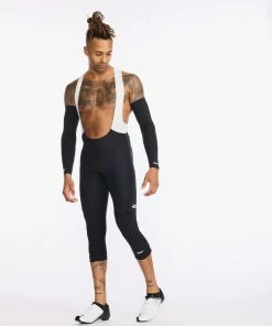 2XU - Aero Cycle Knee Warmers - Unisex - Black/White - 2023 -Assos Sales Store UC6657b BLK WHT 14 10480.1645199613