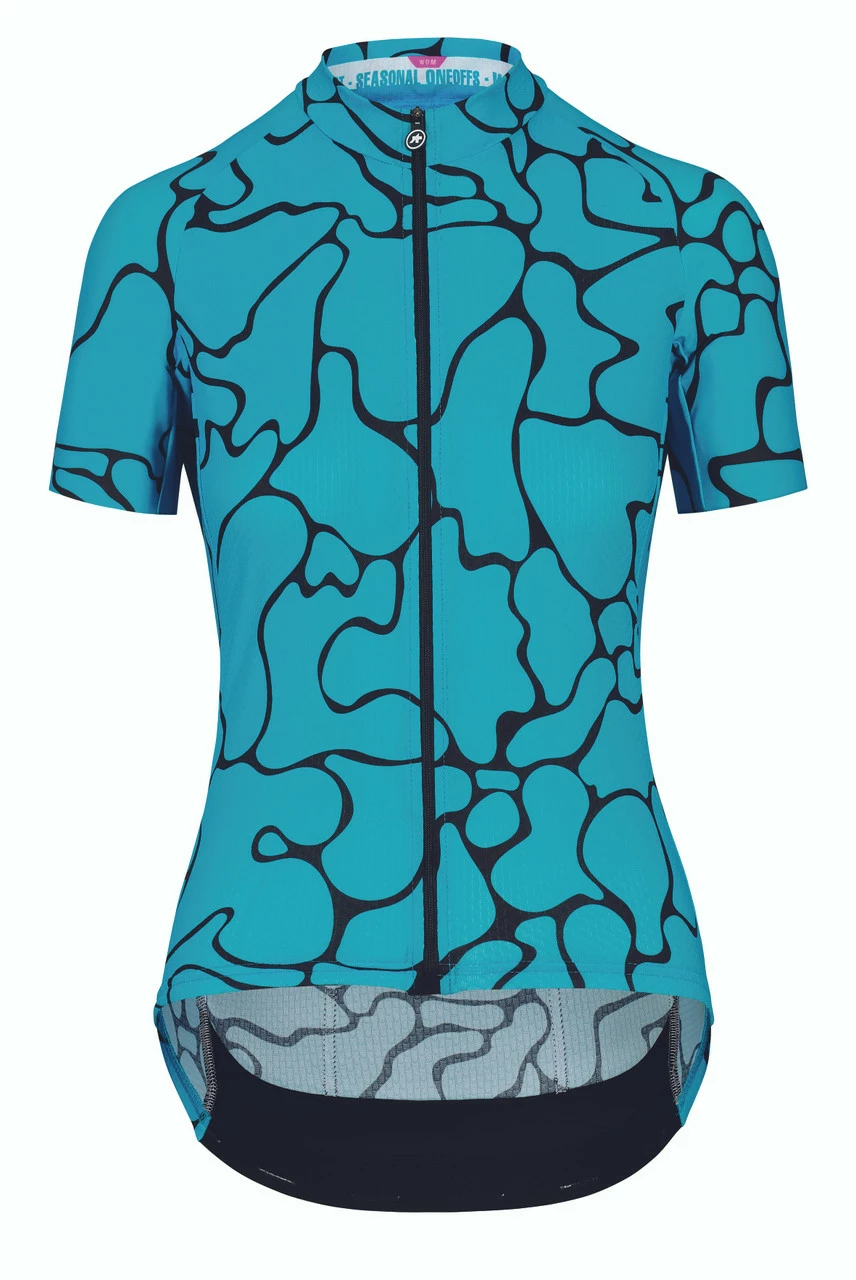 Assos - UMA GT Women's Summer Short Sleeve Jersey C2 Voganski - Hydro Blue 1 Assos - UMA GT Women's Summer Short Sleeve Jersey C2 Voganski - Hydro Blue