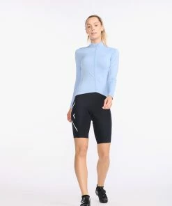 2XU - Aero Cycle Long Sleeve Jersey - Women's - Forever/White Reflective 28 2XU - Aero Cycle Long Sleeve Jersey - Women's - Forever/White Reflective -Assos Sales Store WC6652a FVR WRF 05 14011.1645199973