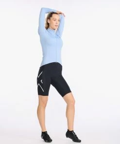 2XU - Aero Cycle Long Sleeve Jersey - Women's - Forever/White Reflective 36 2XU - Aero Cycle Long Sleeve Jersey - Women's - Forever/White Reflective -Assos Sales Store WC6652a FVR WRF 16 10071.1645199974