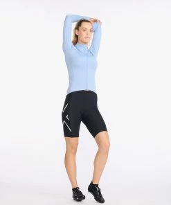 2XU - Aero Cycle Long Sleeve Jersey - Women's - Forever/White Reflective 37 2XU - Aero Cycle Long Sleeve Jersey - Women's - Forever/White Reflective -Assos Sales Store WC6652a FVR WRF 18 18380.1645199974