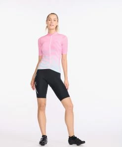 2XU - Aero Cycle Short Sleeve Jersey - Women's - Almond Blossom/WhiteReflective 12 2XU - Aero Cycle Short Sleeve Jersey - Women's - Almond Blossom/WhiteReflective -Assos Sales Store WC6653a ABL WRF 02 67913.1645200023