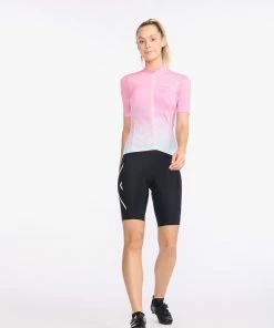 2XU - Aero Cycle Short Sleeve Jersey - Women's - Almond Blossom/WhiteReflective 14 2XU - Aero Cycle Short Sleeve Jersey - Women's - Almond Blossom/WhiteReflective -Assos Sales Store WC6653a ABL WRF 05 91299.1645200023