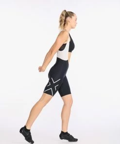 2XU - Aero Cycle Bib Shorts - Women's - Black/White Reflective - 2023 45 2XU - Aero Cycle Bib Shorts - Women's - Black/White Reflective - 2023 -Assos Sales Store WC6655b BLK WRF 08 14167.1645199903