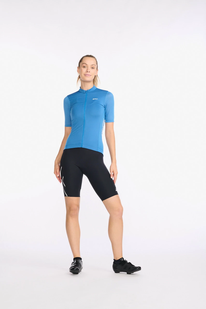 2XU - Aero Cycle Bib Shorts - Women's - Black/White Reflective - 2023 15 2XU - Aero Cycle Bib Shorts - Women's - Black/White Reflective - 2023 - Image 15