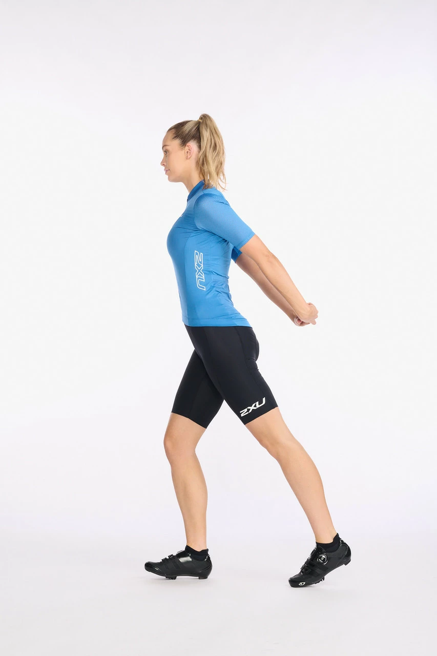 2XU - Aero Cycle Bib Shorts - Women's - Black/White Reflective - 2023 21 2XU - Aero Cycle Bib Shorts - Women's - Black/White Reflective - 2023 - Image 21