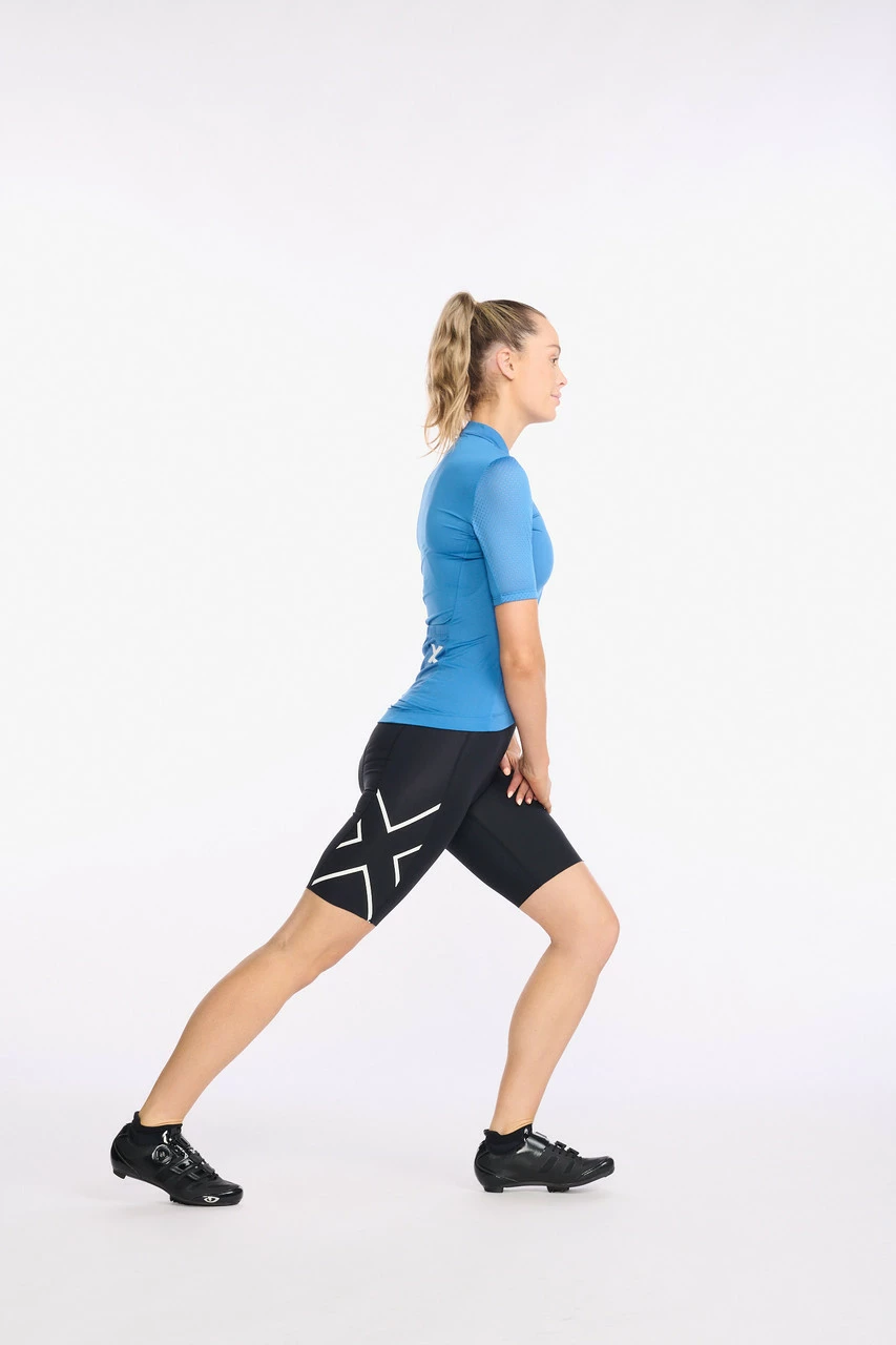 2XU - Aero Cycle Bib Shorts - Women's - Black/White Reflective - 2023 26 2XU - Aero Cycle Bib Shorts - Women's - Black/White Reflective - 2023 - Image 26