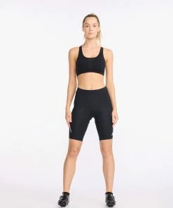 2XU - Aero Cycle Shorts - Women's - Black/White Reflective - 2023