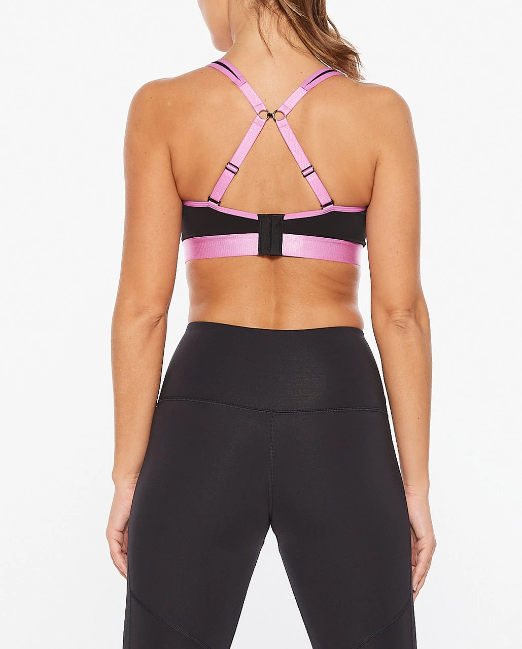 2XU - Women's Hi Impact Bra - Black/Ultra 3 2XU - Women's Hi Impact Bra - Black/Ultra - Image 3