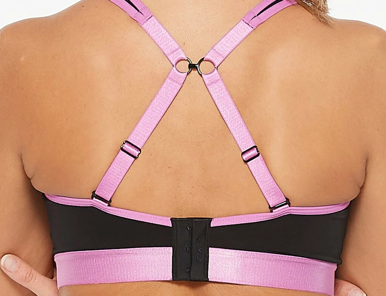 2XU - Women's Hi Impact Bra - Black/Ultra 4 2XU - Women's Hi Impact Bra - Black/Ultra - Image 4