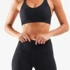 2XU - Women's Aero Medium Impact Bra - Black/Black - Autumn/Winter - 2023