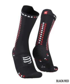Compressport - Pro Racing Socks V4.0 Bike - Unisex - Black/Red