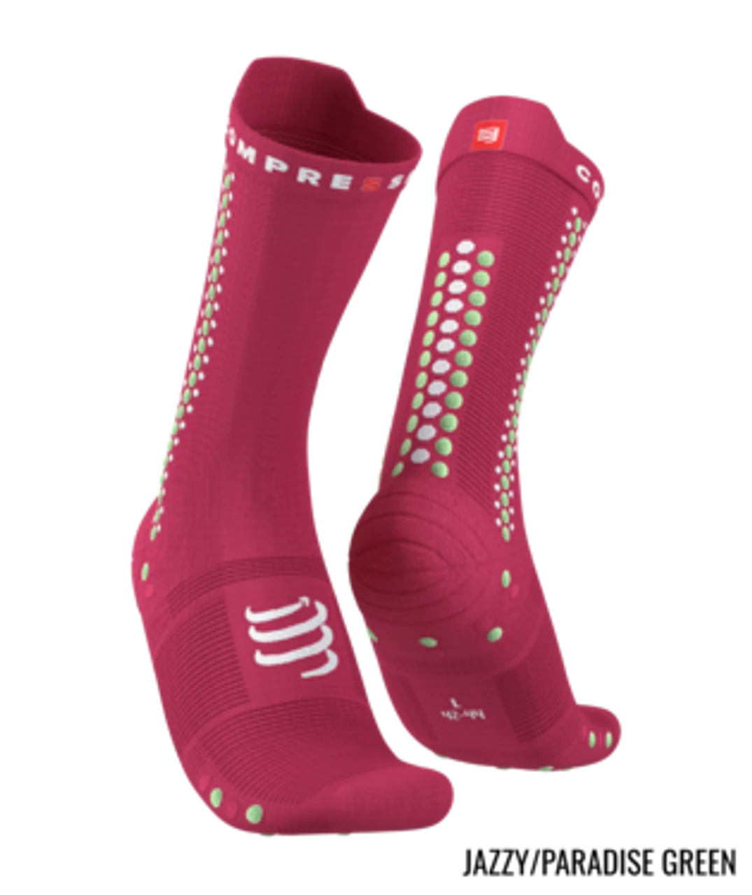Compressport - Pro Racing Socks V4.0 Bike - Unisex - Fluo Blue/Primerose 1 Compressport - Pro Racing Socks V4.0 Bike - Unisex - Fluo Blue/Primerose