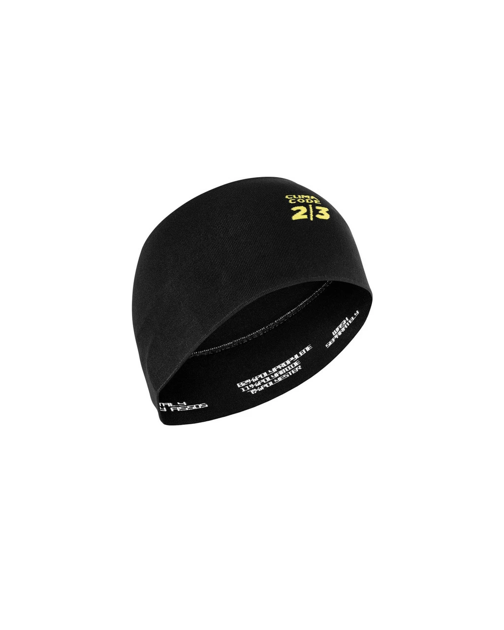 Assos - Spring/Autumn Unisex Headband - Black Series 5 Assos - Spring/Autumn Unisex Headband - Black Series - Image 5
