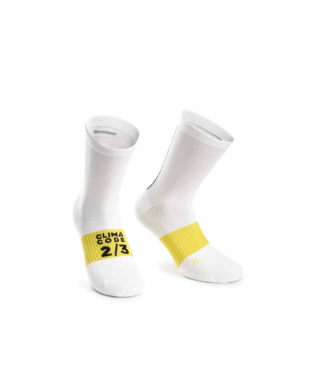 Assos - Spring/Autumn Unisex Socks - Holy White 2 Assos - Spring/Autumn Unisex Socks - Holy White - Image 2