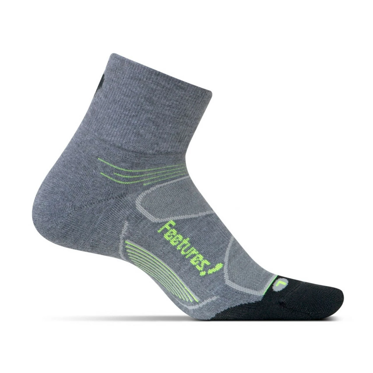 Feetures - Elite Max Cushion Quarter Sock 1 Feetures - Elite Max Cushion Quarter Sock