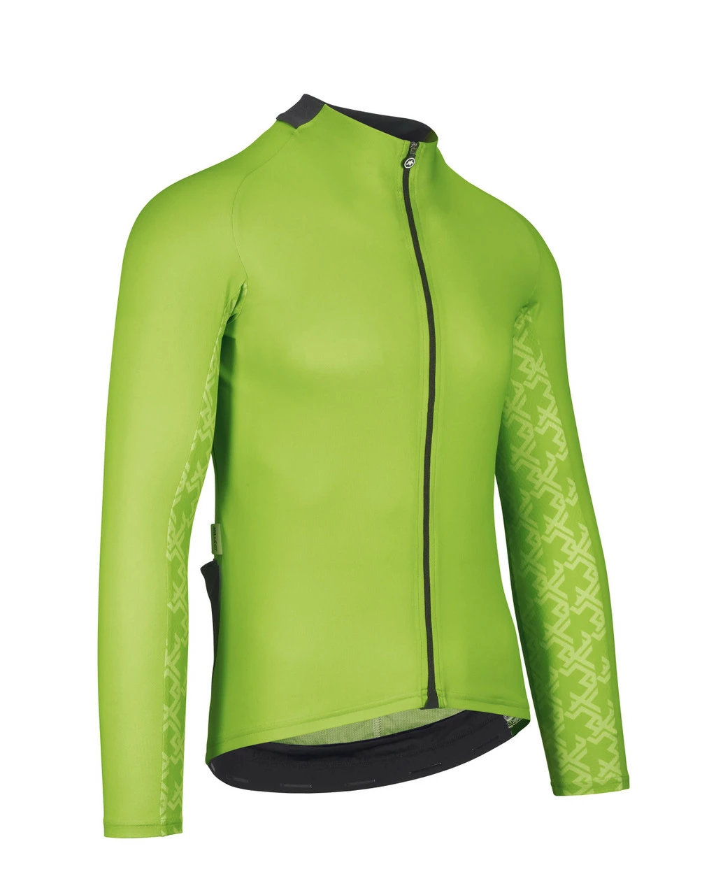 Assos - Mille GT Men's Long-Sleeved Jersey - Visibility Green 2 Assos - Mille GT Men's Long-Sleeved Jersey - Visibility Green - Image 2
