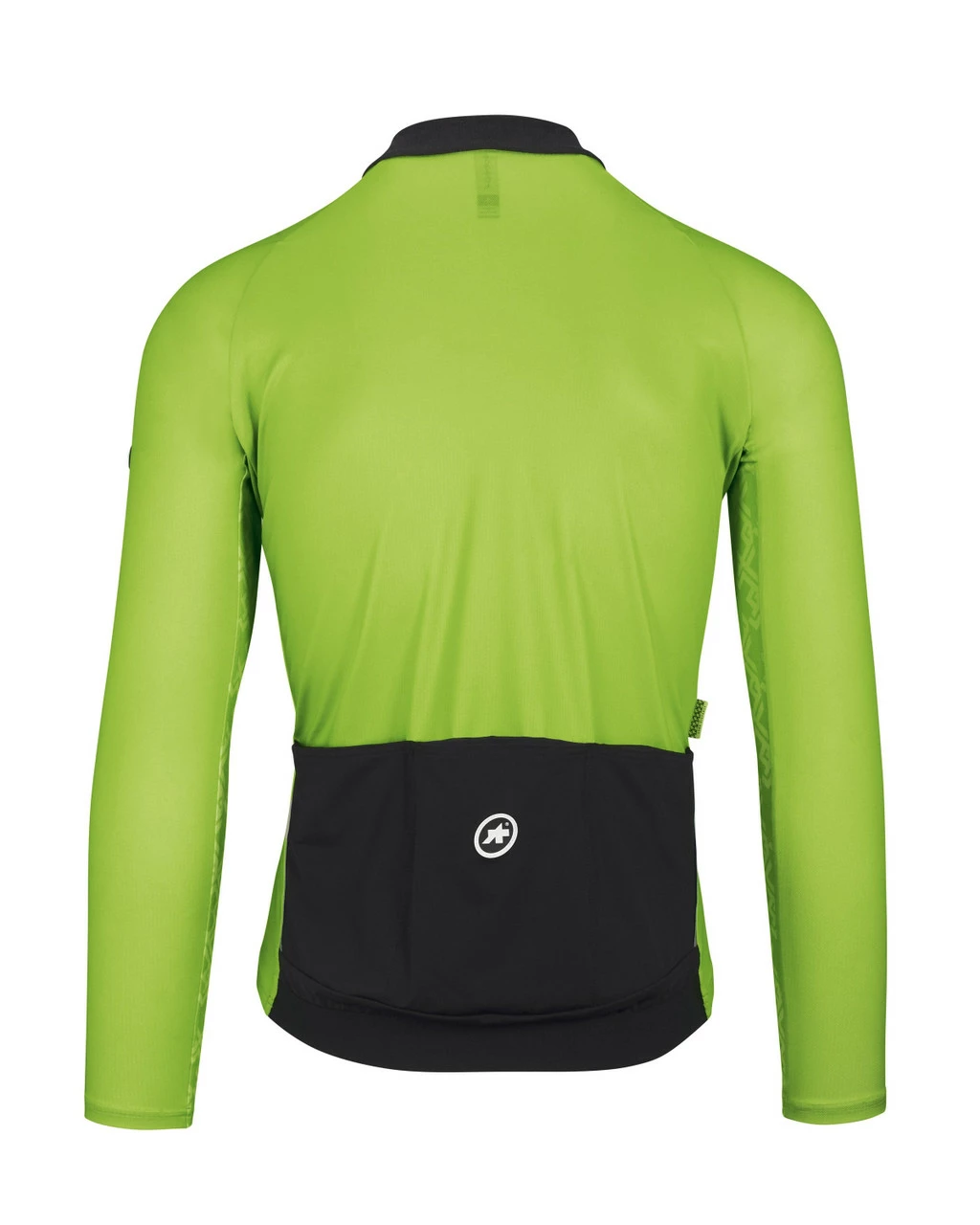 Assos - Mille GT Men's Long-Sleeved Jersey - Visibility Green 4 Assos - Mille GT Men's Long-Sleeved Jersey - Visibility Green - Image 4