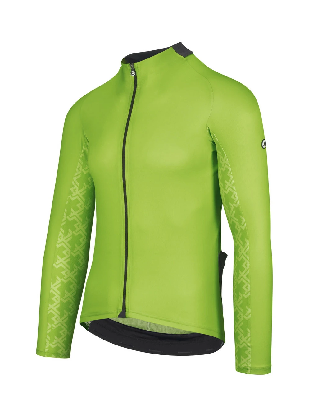 Assos - Mille GT Men's Long-Sleeved Jersey - Visibility Green 3 Assos - Mille GT Men's Long-Sleeved Jersey - Visibility Green - Image 3