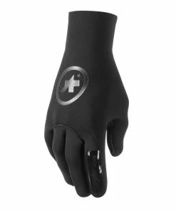 Assos - Unisex Evo7 RainGloves - Black Volkanga -Assos Sales Store rainglove evo7 Black Volkanga 2 F 52296.1635419397