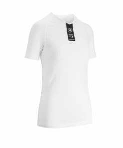 Assos - Skinfoil Short-Sleeved Unisex Summer Base Layer - Holy White -Assos Sales Store skinfoil ss summer baselayer Holy White 2 F 17494.1582882326