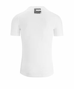 Assos - Skinfoil Short-Sleeved Unisex Summer Base Layer - Holy White -Assos Sales Store skinfoil ss summer baselayer Holy White 3 M 79636.1582882326