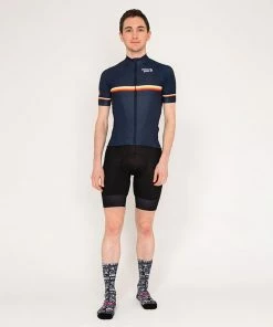 Stolen Goat - Bodyline Short Sleeve Jersey - Men's - Neat Navy 6 Stolen Goat - Bodyline Short Sleeve Jersey - Men's - Neat Navy -Assos Sales Store stolen goat neat navy mens bodyline jersey front studio 41528.1646906686