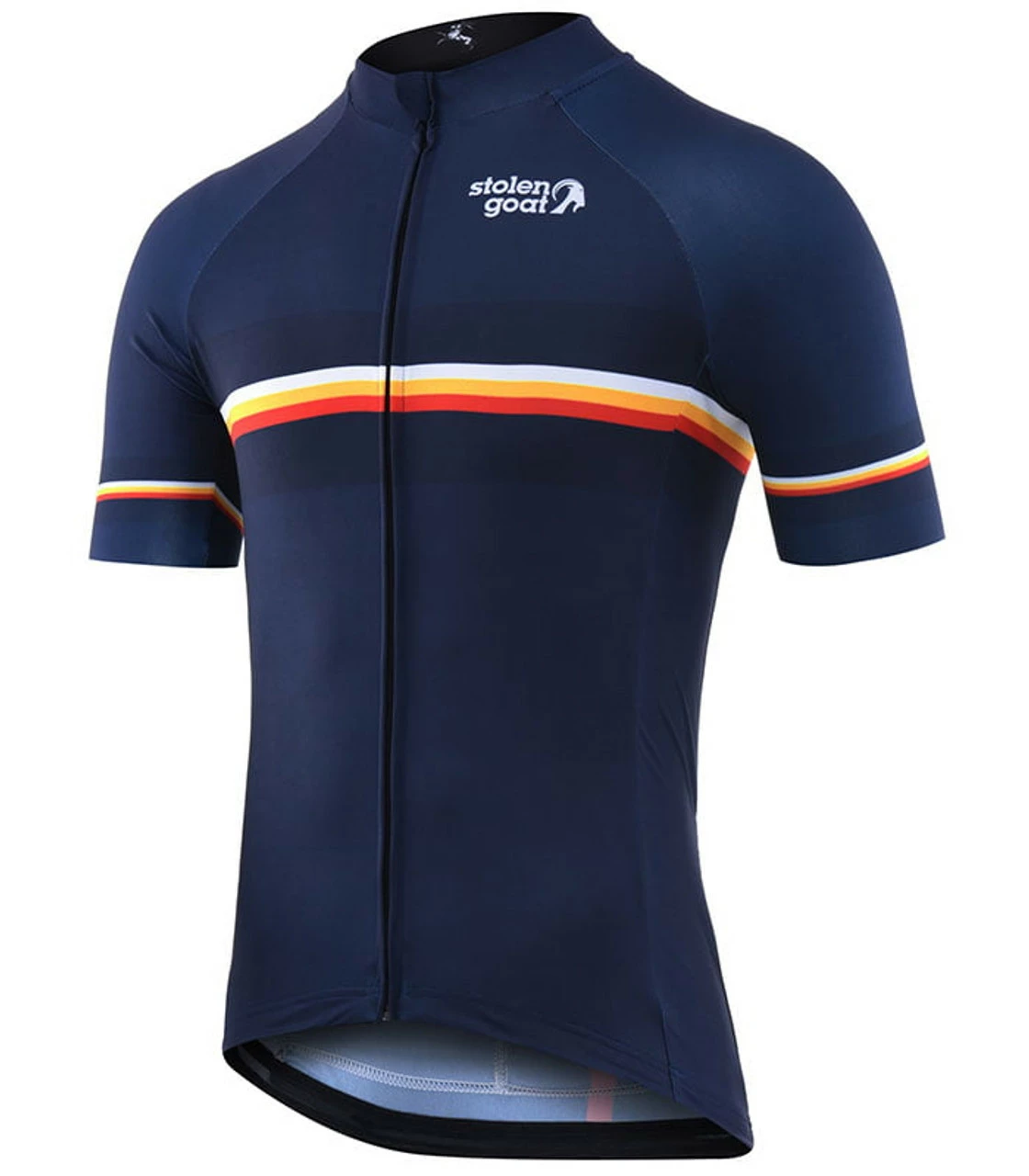 Stolen Goat - Bodyline Short Sleeve Jersey - Men's - Neat Navy 1 Stolen Goat - Bodyline Short Sleeve Jersey - Men's - Neat Navy