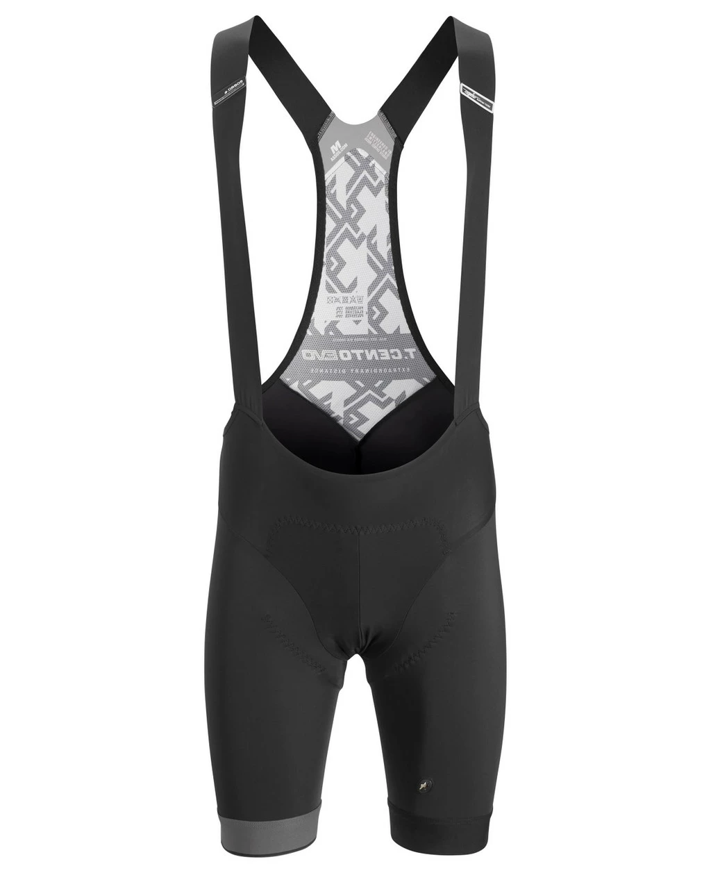 Assos - Men's CENTO EVO Bib Shorts - Black Series 4 Assos - Men's CENTO EVO Bib Shorts - Black Series - Image 4