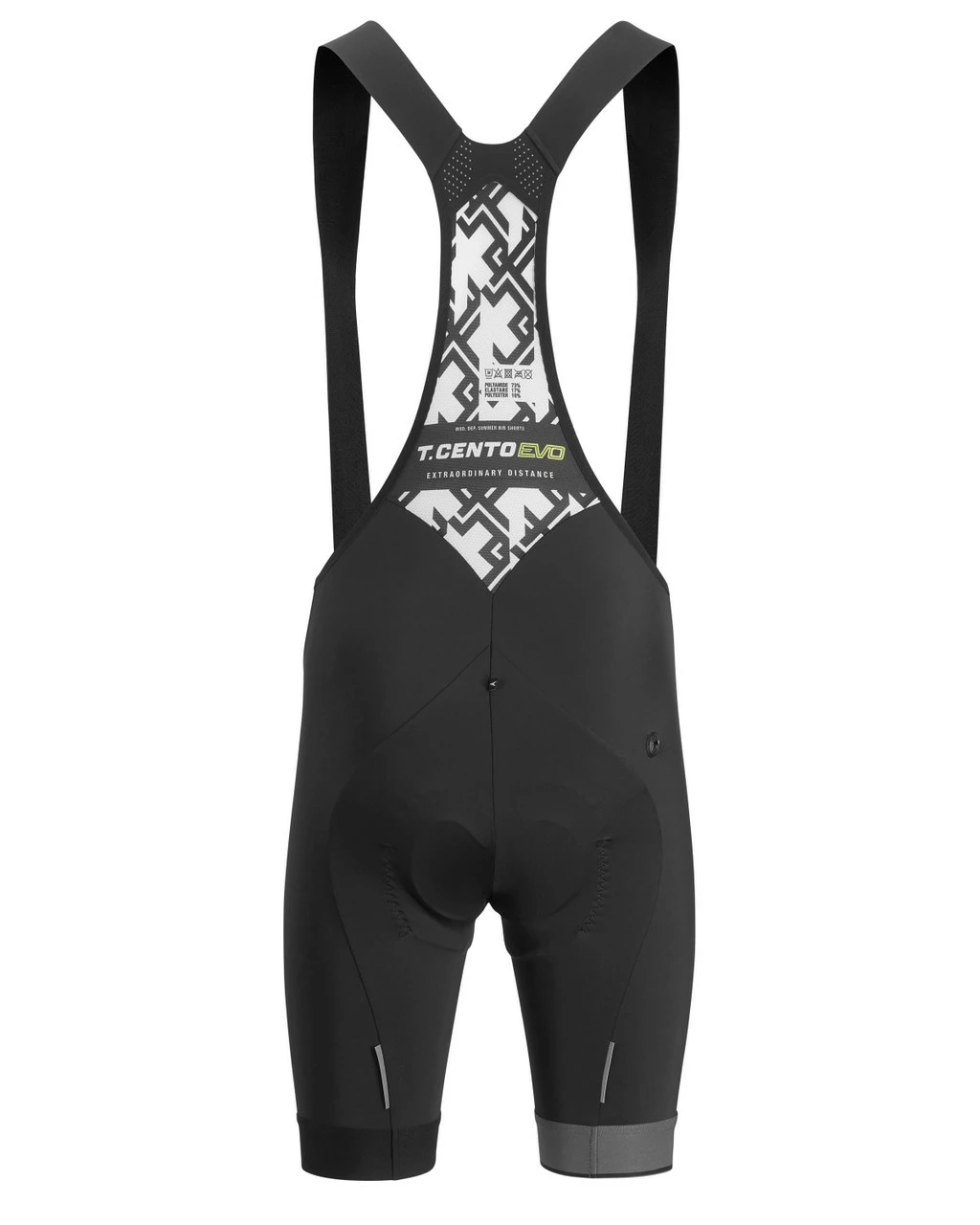 Assos - Men's CENTO EVO Bib Shorts - Black Series 5 Assos - Men's CENTO EVO Bib Shorts - Black Series - Image 5