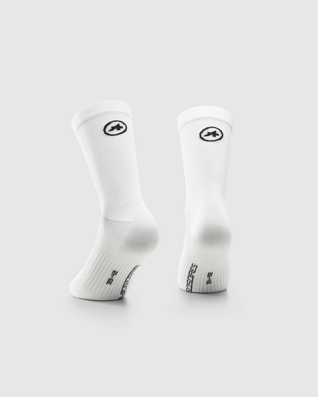 Assos - Essence Socks High - Twin Pack - Unisex - Holy White - 2023 2 Assos - Essence Socks High - Twin Pack - Unisex - Holy White - 2023 - Image 2