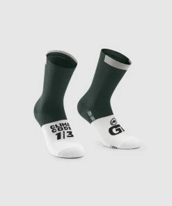 Assos - GT Socks C2 - Unisex - Schwarzwald Green