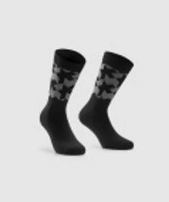 Assos - Monogram Socks EVO - Unisex - Black - 2023