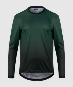 Assos - TRAIL Long Sleeve Jersey T3 - Men's - Schwarzwald Green